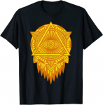 &bdquo;Illuminati Flower Of Life Sacred Geometry&ldquo; unisex mar&scaron;kinėliai S