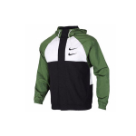 Nike Swoosh Dvigubo Kabliuko Vėjui Atsparus Sportinis Austas Striukė Vyri&scaron;ka Striukė Žalia DJ9647-010 M