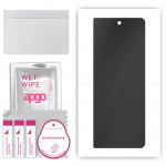 apgo Hydrogel Privacy Matte ekrano apsauga, skirta Samsung Galaxy Z Fold 5, Anti Spy, Hidrogelinė plėvelė, Lanksti, Mink&scaron;tas TPU su padėties nustatymo sluoksniu