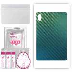 apgo Protective Skin Sticker for the back compatible with Huawei MatePad 11 2023, Wrap Film, Foil, Vinyl - Pattern Carbon Chameleon CAKA1