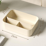 Makiažo laikiklio laikiklis kosmetikos vitrinos odos priežiūros laikymo dėžutė, daugiafunkcinis stalas C