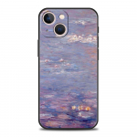 Prabangus Claude'o Monet impresionizmo tapytojo mink&scaron;tas telefono dėklas, skirtas iPhone 13 15 14 12 11 Pro MAX XR X SE XS 7 8 Plus silikoniniam dėklui iPhone 12 Pro