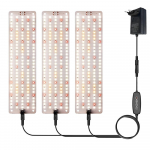 Viso spektro LED augalų auginimo &scaron;viesos lentų papildymo lemputė kambarinių augalų sodinukų augimui One Drag Three EU Plug Cold Light