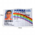 Poliesteris 90X150Cm 3X5 Ft Mclovin Flag ID vairuotojo pažymėjimo vėliavėlė