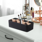 Desktop Organizer Remote Control Holder, Space Saving Make up Pencil Card Holder balta