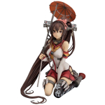 Kantai Collection -KanColle- Yamato Kai Lengvo Ginklo Versija. 18 mastelio ABS ir ATBC-PVC dažyta baigta figūrėlė black