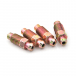4 vnt. M10 X 1.0 mm motociklo dviračio stabdžių suporto plieninis nuorinimo varžtas nipelis