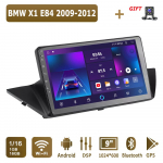 Android Carplay automobilio radijas, skirtas BMW X1 E84 2009-2012 daugialypės terpės grotuvo galvos blokas Stereo GPS navigacija BT WIFI 4+64GB 1+16GB
