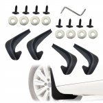 4 komplektų automobilių sparnai, universalūs priekinių ir galinių ratų sparnai, skirti apsaugoti automobilio kėbulą, prakti&scaron;ki automobilio i&scaron;orės priedai posparniai tinka daugumai transporto priemonių One Size