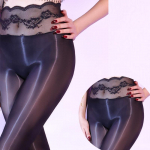 Moteri&scaron;kos kojinės Sexy Perspective Aliejus Blizgus apatinis trikotažas Elastinės pėdkelnės Moteri&scaron;kos blizgios pėdkelnės One size