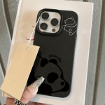 Oda primenantis telefono dėklas iPhone 11 13 16 Pro Max iPhone XR XS Max 14 15 Pro Max 12 13 Pro Max 16 Plus 13 Pro 14 Pro, animacinis, dažytas, makarono spalvų iPhone 16 Pro Max rožinė