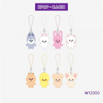 Stray Kids SKZOO KEYRING MICRO Ver. - SKZ 5'CLOCK Wolf Chan