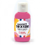 Peinture pour textile 50 ml - magenta