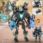 Skibidi tualetas 3.0 Titan Clockman statybinis blokas vaikams Titan Camerman garsiakalbis surinkimo plytos žaislai berniukams Dovanos Velykų žaislai