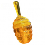 4,4 G Honeypot lūpų aliejus drėkinamasis blizgesys maitina, mažina sausumą Merginos dovanų lūpų aliejus, suteikiantis stiklinį efektą geltona