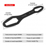 8&ndash;22 mm universalus &bdquo;Torx&ldquo; veržliaraktis, savaime užsiveržiantis reguliuojamas stiklas, veržliarakčio lenta, dvigalvis &bdquo;Torx&ldquo; veržliaraktis, rankiniai įrankiai gamykloje