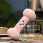 Kūrybingi Mink&scaron;ti Ir Mieli Hantelių Girų Plau&scaron;iniai Žaislai Vaikų Fitneso &Scaron;vietimui Pagalvės, Namų Linksmybių Dekoracija Dvejopo Naudojimo Lėlės