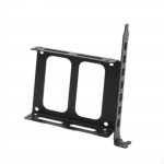 2.5 inch Hard Drive Mount Double SSD Mounting Bracket Sturdy Metal Easy Installation for PC juoda