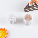 2 vnt. / rinkinys 3D gėlių sausainiai &bdquo;Fondant Cutter&ldquo; &bdquo;Pasidaryk pats&ldquo; kepimo &scaron;okoladinių sausainių formelės 2pcs
