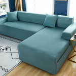 Universalus Elastingas Sofa Klojinių Užvalkalas - Vienspalvis, Atsparus Įbrėžimams, Apsauga keturiems sezonams Chaise Lounge klojiniams 3-Seater (190-230cm)