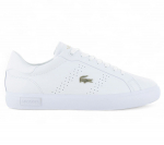 LACOSTE Powercourt 2.0 124 - Damen Sneakers Schuhe Leder Wei&szlig; 747SFA0072216 ORIGINAL EU 38 UK 5