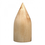 Forme en bois c&ocirc;ne pointu 97x44mm natūrali/žalia