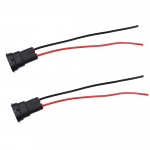 YUNPICAR H11 H8 880 881 Priekinio žibinto rūko žibinto jungties kabelis moteri&scaron;kas pakeitimas / apdorojimas / plėtimas vandeniui atsparus lizdas (H8/H9/H11 jungtis) H8/H9/H11 Coupler