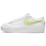 Nike Blazer Low Platform Balti &Scaron;viesiai Citrininiai Moteri&scaron;ki Kedai Juodi DJ0292-102 39