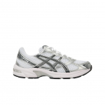 ASICS Gel 1130 Balti Pieno Sidabro Juodi Unisex Sportbačiai 1201B020-100 40