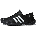 Adidas Climacool Daroga Two 13 Professional tinklelio audinio sintetinės odos kvėpuojantys žemi bėgimo bateliai Unisex sportbačiai juodi balti Q21031 44⅔