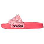 Adidas Adilette Du&scaron;o Patogūs Patvarūs Guminis Padas &Scaron;lepetės Moteri&scaron;kos &Scaron;lepetės Rožinės Baltos FX1199 38