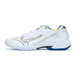 Mizuno Wave Claw 3 Wide balti oranžiniai unisex sportbačiai 71GA244333 36
