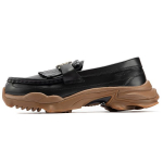 PUMA Palomo X Nitefox Mokasinai Odiniai Laisvalaikio Sportiniai Batai Unisex Mokasinai Juodi 388441-01 36