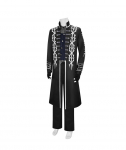 Žaidimas Dmc 5 Vergil Cosplay Kostiumas Liemenė Kelnės Odinis Paltas Pilnas Rinkinys Vyri&scaron;ki Drabužiai Helovino &Scaron;ventės Kostiumai Kostiumas Suaugusiems L 50-55kg raudona