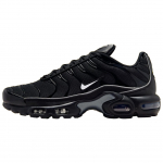 Nike Air Max Plus Palaikantys Bėgimo Bateliai Unisex Juodi Balti Sportbačiai Laisvalaikio Avalynė HV8066-002 39 juoda balta spalva