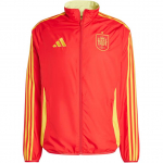 Adidas Ispanijos Himno Striukė Logotipo Spaudinys Dryžuota Standi Apykaklė Ilgomis Rankovėmis Striukė Vyri&scaron;ka Striukė Geriau-Raudona-Geltona IX0440 XL