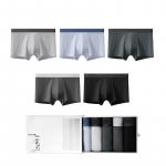 Bananain Silver Skin 301P Vyri&scaron;ki kvėpuojantys antibakteriniai modaliniai trumpikės (5-Paketas) 3XL