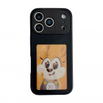 NFC funkcija &bdquo;pasidaryk pats&ldquo; ekrano projekcija AI telefono dėklas iPhone 17 16 15 14 13 Pro Max &bdquo;pasidaryk pats&ldquo; dėklai ra&scaron;alo ekrano telefono dangtelis animacinis mergaitės berniuko be baterijos For iphone 17 Pro Max juoda