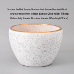 Ypač didelis skandinavi&scaron;kas keramikinis gėlių vazonas, tinkamas naudoti patalpose ir balkone - Puikiai tinka orchidėjoms, sukulentams ir bonsai Medium: 18CM*15.5CM*12.5CM - Ceramic