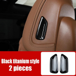 For Mercedes-Benz E-Class W214 S214 2024 seat headrest button decoration sticker automotive interior decoration accessories hs28 03