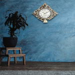 Medžio dizaino sieninis laikrodis 41,91 cm Retro Rustic Mediena Namų Svetainės Miegamojo Biuro Dekoras