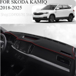 SKODA KAMIQ 2018-2025 Automobilio prietaisų skydelio kilimėlis Prietaisų skydelio dangtelis Dangtis nuo saulės Prietaisų skydelio dangtelio kilimėlio priedai front A