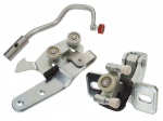 Peugeot Boxer 02-06 stumdomos &scaron;oninės durų vežimėliai 3 vnt.. rinkinys