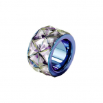 Swarovski Curiosa Asmenybės Auk&scaron;tos klasės Minimalistinio stiliaus žiedas Moteri&scaron;ki žiedai Mėlynas 5610825 Box (Random Color),55
