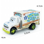 Lydinio Pixar Cars Frank buldozeris Bigfoot McQueen Mater 1:55 metalinis modelinis automobilis žaislas, skirtas vaiko gimimo dienos dovanai