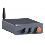 Fosi Audio BT20A Pro 300W x2 TPA3255 Bluetooth Galios Kompakti&scaron;kas Namų Garso Stereo Stiprintuvas Mini A Klasės Integruotas Stiprintuvas Namams Reguliuojamas pilka spalva