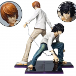 MegaHouse Death Note Light Figūrėlė Yagami Kami L Lawliet 22cm Anime PVC Veiksmo Figūrėlė Žaislas Statulėlė Kolekcinis Modelis Lėlė Dovana without box