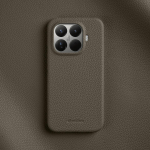 Melkco 100% natūralios odos dėklas Xiaomi 15T Pro, prabangus karvės odos dangtelis, verslo lychee ra&scaron;to apsauginiai mobiliojo telefono dėklai for Xiaomi 15T Pro
