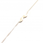 Les Tr&eacute;sors De Lily [L5154] - Bracelet Argent 'Moustache' argent&eacute; sidabras