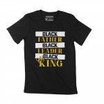 Ultrabasic Vyri&scaron;ki mar&scaron;kinėliai King Power Black Leaders Graphic Tee gimtadienio dovana XS juoda